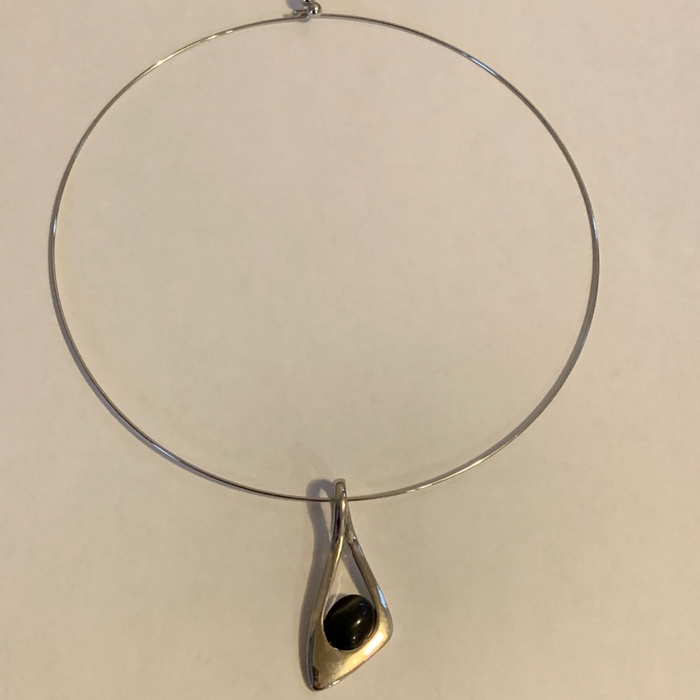 Lia Sophia Choker black pendant